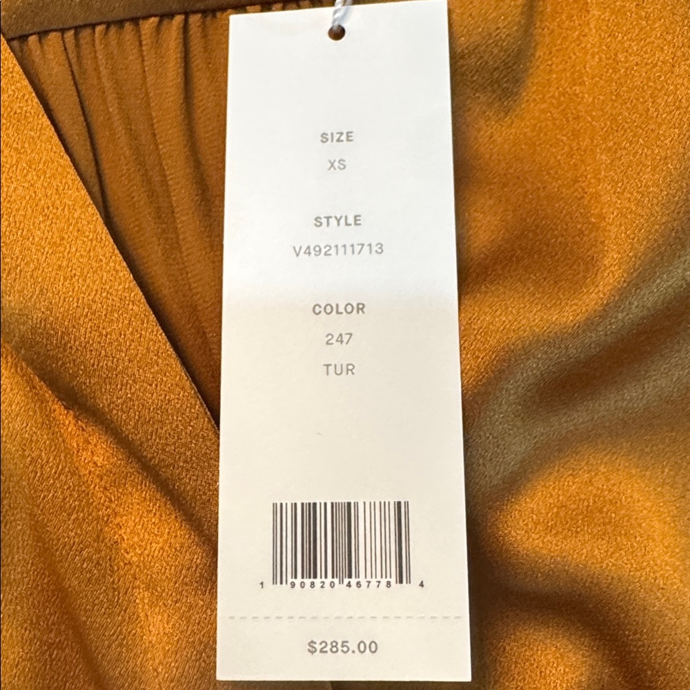 Vince Gold Satin Blouse - Picture 11 of 11
